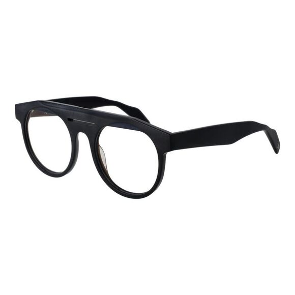 Yohji Yamamoto Round Frame Eyeglasses Men Black Frames For Men